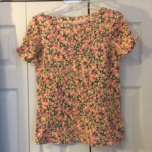 Lilly Pulitzer floral shirt